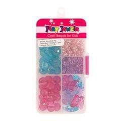 AussieSuperStore Jewellery Making Supplies Play Jewels Bead Box Butterfly Play Jewels Bead Box Butterfly | Kids Play Jewellery Making Beads Kits 9323823158057 PJC112